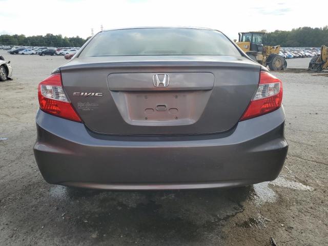 19XFB2F90CE000579 - 2012 HONDA CIVIC EXL ნაცრისფერი ფოტო 6