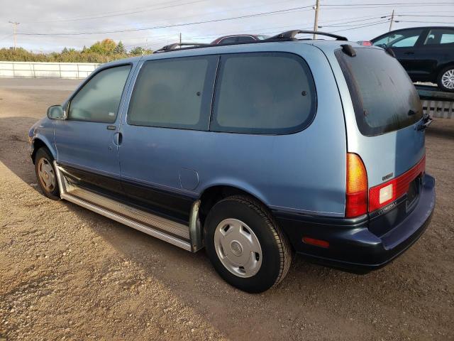 4M2DV11W5PDJ70850 - 1993 MERCURY VILLAGER BLUE photo 2