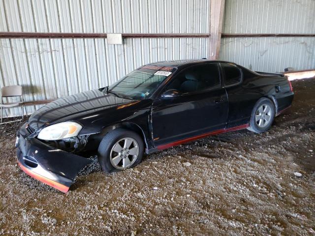 2G1WM15K069268178 - 2006 CHEVROLET MONTE CARL LT BLACK photo 1