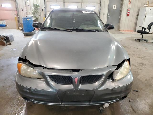 1G2NE52F25M222355 - 2005 PONTIAC GRAND AM SE GRAY photo 5