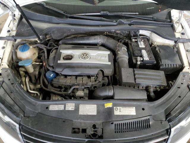 WVWFW7AH9CV004299 - 2012 VOLKSWAGEN EOS LUX WHITE photo 11