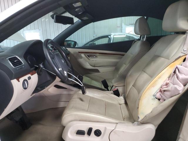 WVWFW7AH9CV004299 - 2012 VOLKSWAGEN EOS LUX WHITE photo 7