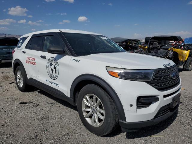 1FMSK7BH2LGB93886 - 2020 FORD EXPLORER WHITE photo 4