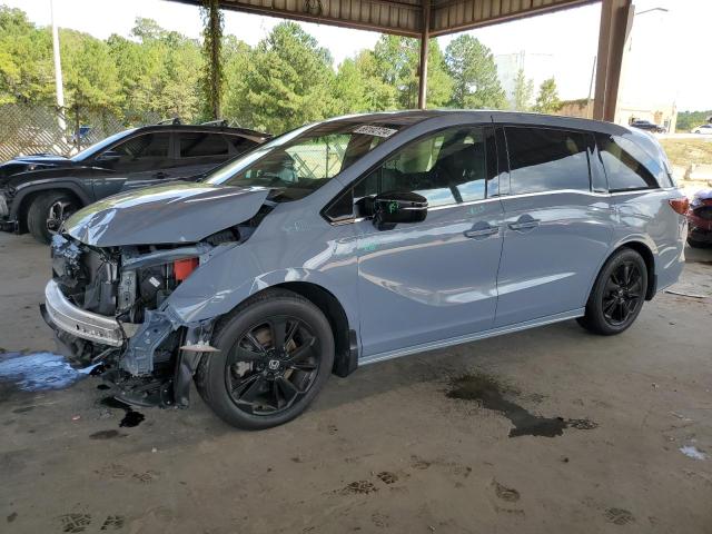 5FNRL6H70PB048791 - 2023 HONDA ODYSSEY SPORT-L GRAY photo 1