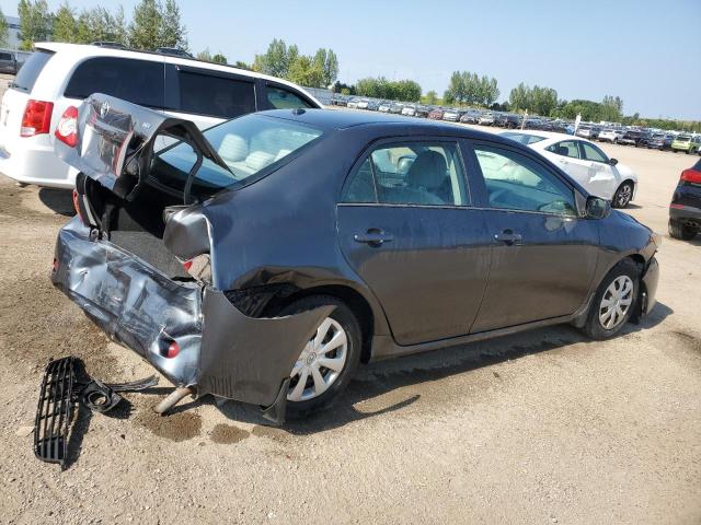 2T1BU40E19C141095 - 2009 TOYOTA COROLLA BASE GRAY photo 3