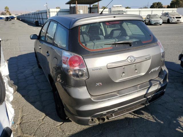 2T1KR32E16C596565 - 2006 TOYOTA COROLLA MA XR GRAY photo 2