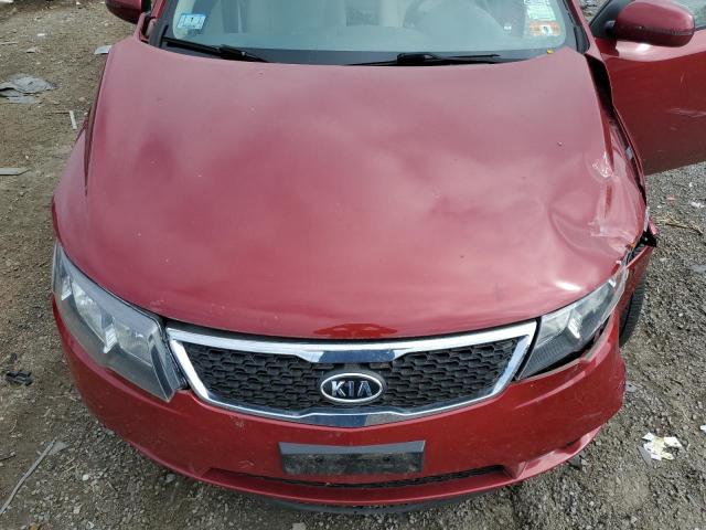 KNAFU4A26C5491216 - 2012 KIA FORTE EX Qırmızı foto 11