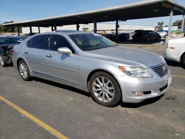 JTHDL5EF5B5002995 - 2011 LEXUS LS 460L SILVER photo 4