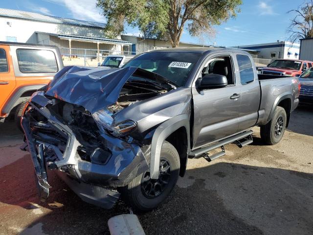3TYSZ5AN6NT091418 - 2022 TOYOTA TACOMA ACCESS CAB გრაფიტი ფოტო 1