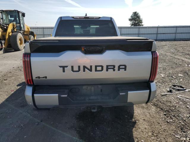 5TFNA5DB4PX125709 - 2023 TOYOTA TUNDRA CREWMAX PLATINUM ვერცხლისფერი ფოტო 6