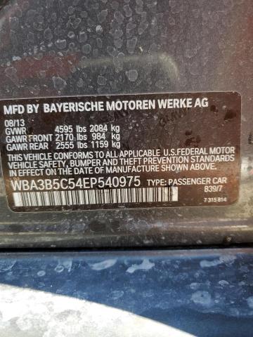 WBA3B5C54EP540975 - 2014 BMW 328 XI SULEV CHARCOAL photo 12