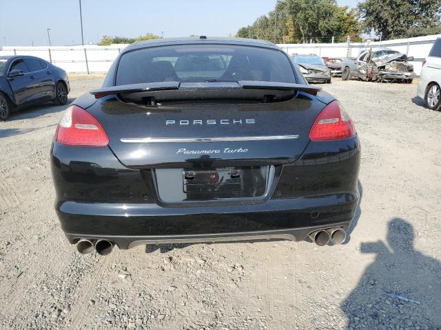 WP0AC2A70AL091208 - 2010 PORSCHE PANAMERA TURBO BLACK photo 6