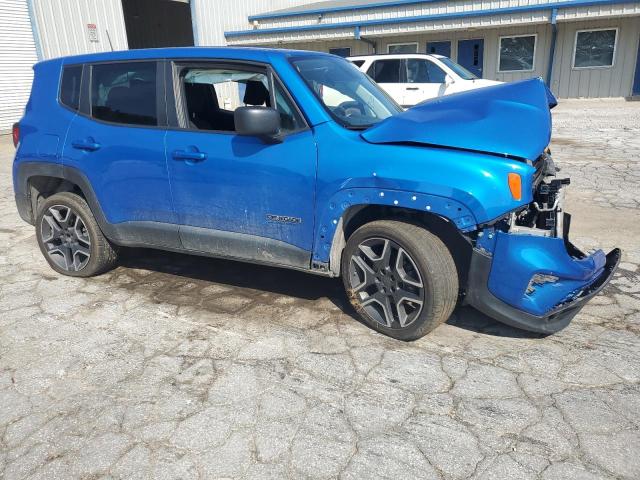 ZACNJBAB5LPL73402 - 2020 JEEP RENEGADE SPORT ლურჯი ფოტო 4