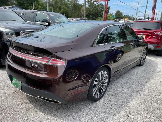 3LN6L5E9XKR621721 - 2019 LINCOLN MKZ RESERVE II RED photo 4