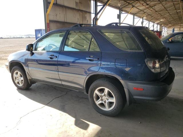 JTJHF10U220237017 - 2002 LEXUS RX 300 BLUE photo 2