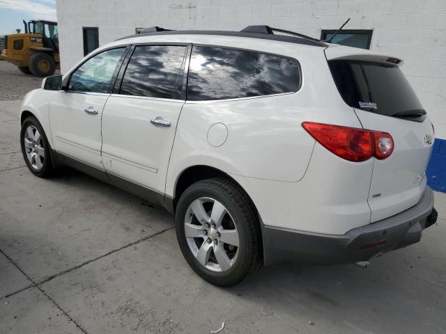 1GNKVLED1BJ108333 - 2011 CHEVROLET TRAVERSE LTZ WHITE photo 2