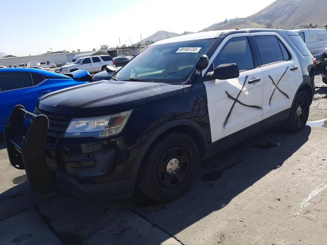 1FM5K8AR8GGB36207 - 2016 FORD EXPLORER POLICE INTERCEPTOR Qara foto 1