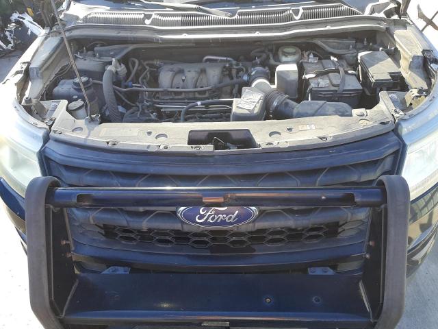 1FM5K8AR8GGB36207 - 2016 FORD EXPLORER POLICE INTERCEPTOR Qara foto 11