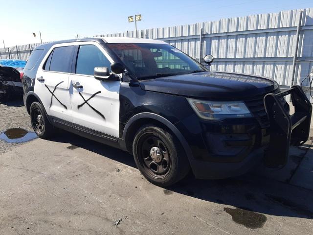 1FM5K8AR8GGB36207 - 2016 FORD EXPLORER POLICE INTERCEPTOR Qara foto 4