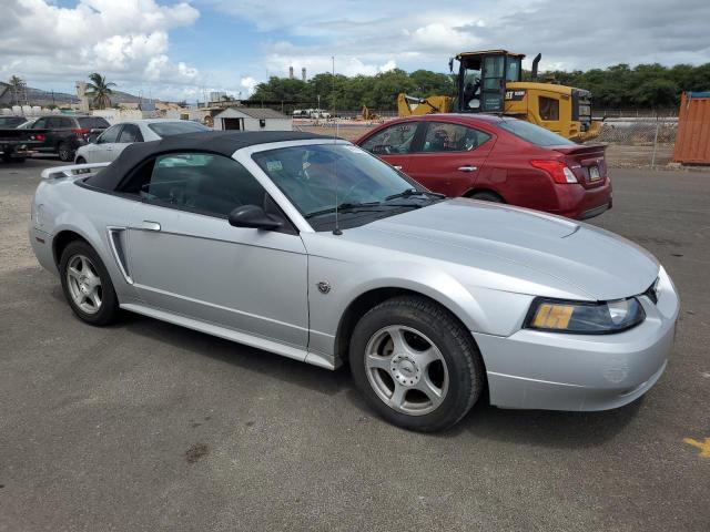 1FAFP446X4F213199 - 2004 FORD MUSTANG SILVER photo 4