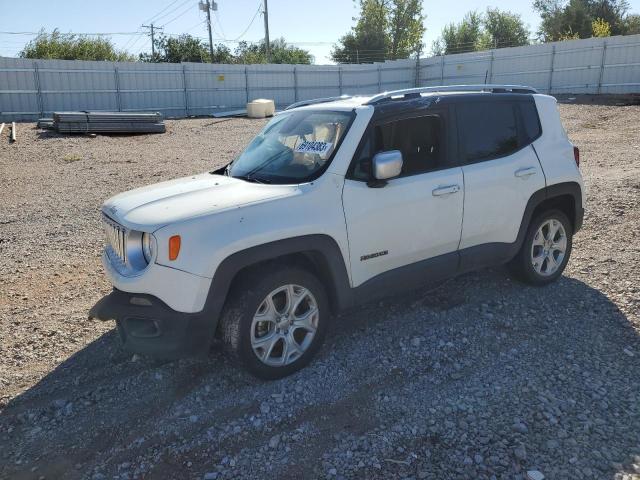 ZACCJADB3JPJ10383 - 2018 JEEP RENEGADE LIMITED WHITE photo 1