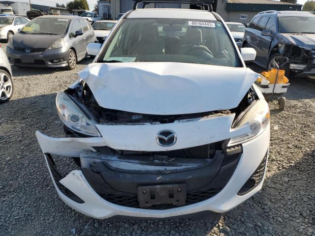 JM1CW2BL0C0117662 - 2012 MAZDA 5 WHITE photo 5