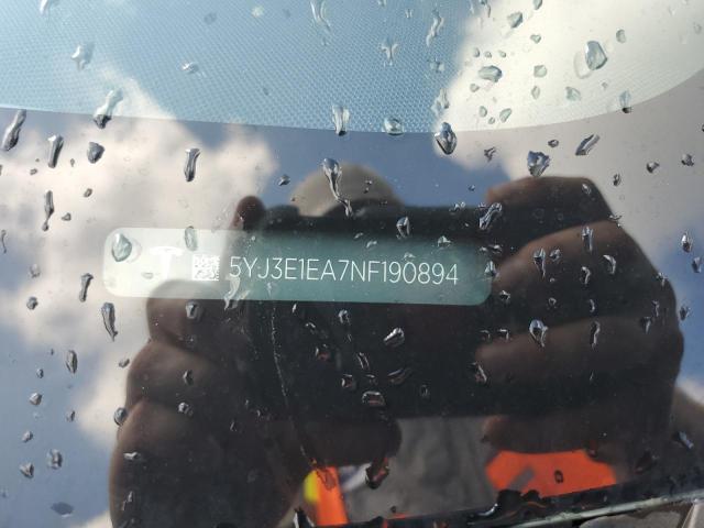 5YJ3E1EA7NF190894 - 2022 TESLA MODEL 3 Mavi foto 12