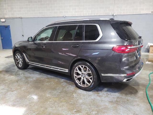 5UXCW2C03N9M07959 - 2022 BMW X7 XDRIVE40I GRAY photo 2