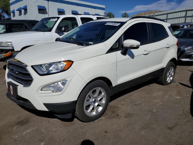 MAJ3S2GE3MC397699 - 2021 FORD ECOSPORT SE WHITE photo 1
