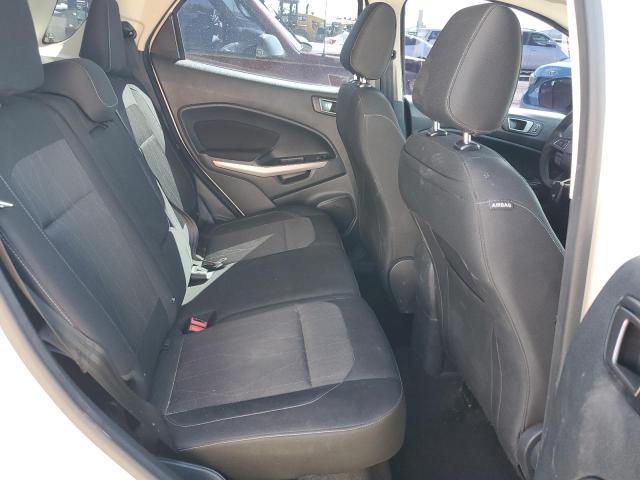 MAJ3S2GE3MC397699 - 2021 FORD ECOSPORT SE WHITE photo 10