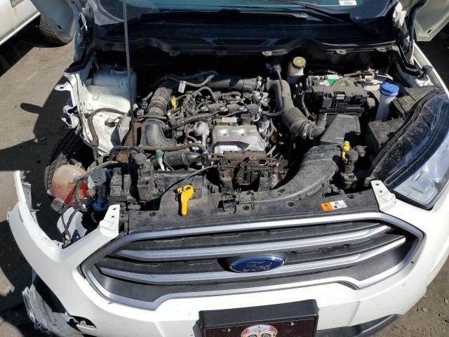 MAJ3S2GE3MC397699 - 2021 FORD ECOSPORT SE WHITE photo 11