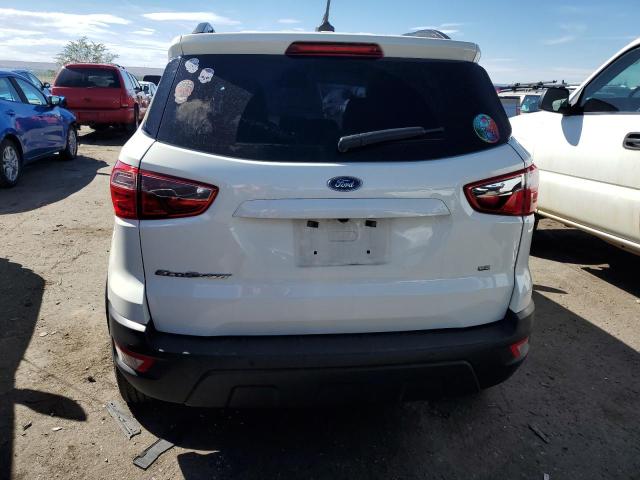 MAJ3S2GE3MC397699 - 2021 FORD ECOSPORT SE WHITE photo 6