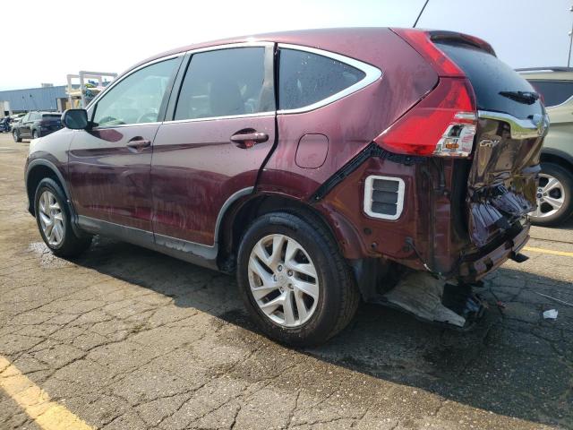 2HKRM4H52GH646477 - 2016 HONDA CR-V EX BURGUNDY photo 2