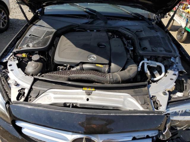 WDDWF8DB9KR515781 - 2019 MERCEDES-BENZ C 300 შავი ფოტო 11