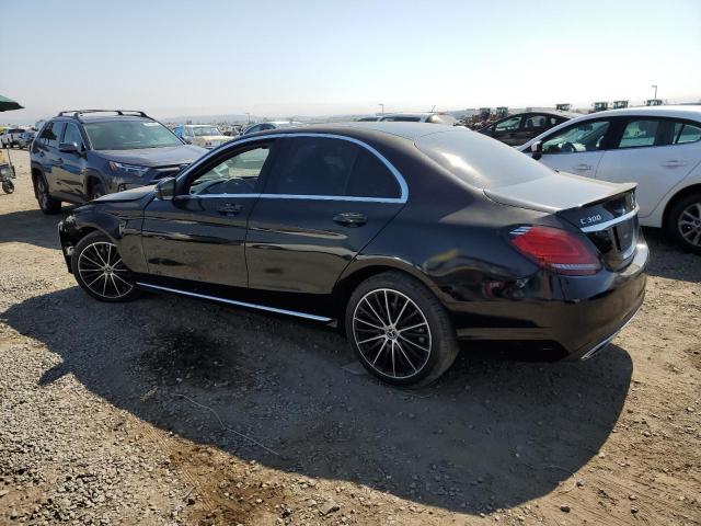 WDDWF8DB9KR515781 - 2019 MERCEDES-BENZ C 300 შავი ფოტო 2