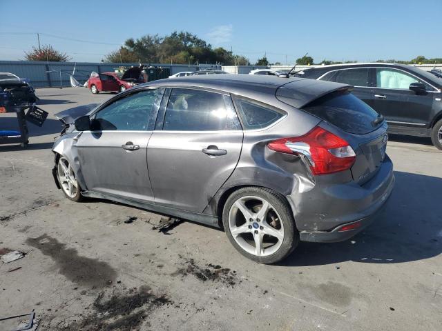 1FADP3N24EL196545 - 2014 FORD FOCUS TITANIUM GRAY photo 2