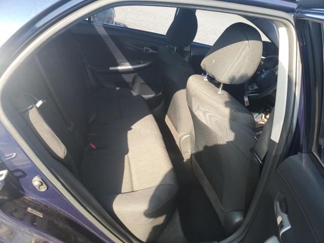 2T1BU4EE4BC666313 - 2011 TOYOTA COROLLA BASE BLUE photo 10