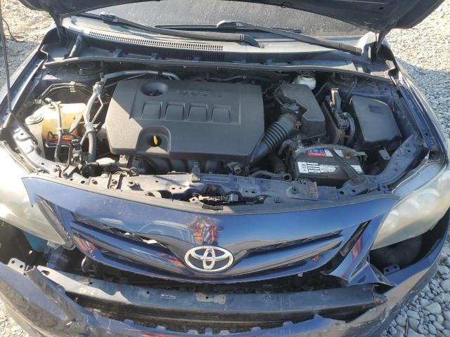 2T1BU4EE4BC666313 - 2011 TOYOTA COROLLA BASE BLUE photo 11