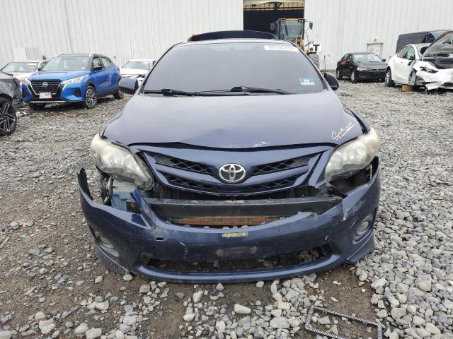 2T1BU4EE4BC666313 - 2011 TOYOTA COROLLA BASE BLUE photo 5