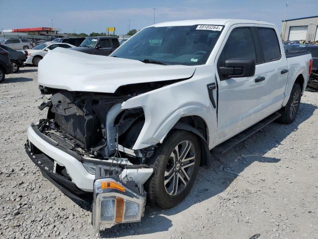 1FTEW1CP1MFA59547 - 2021 FORD F150 SUPERCREW WHITE photo 1