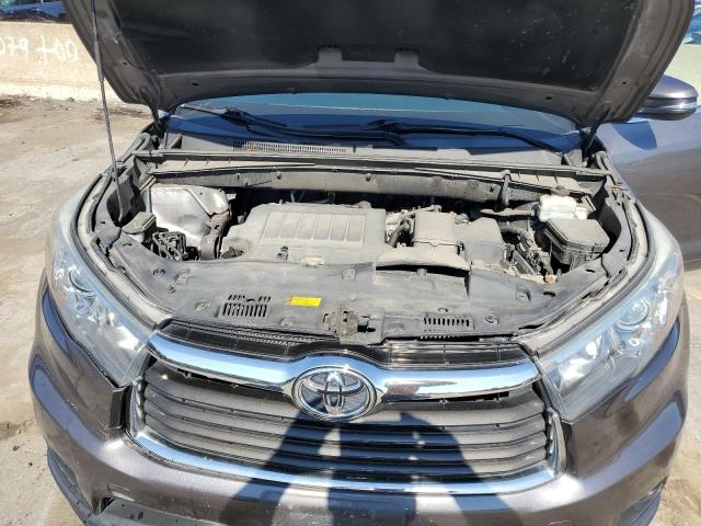 5TDJKRFH2FS179891 - 2015 TOYOTA HIGHLANDER XLE Boz foto 12