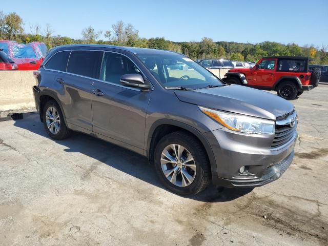 5TDJKRFH2FS179891 - 2015 TOYOTA HIGHLANDER XLE Boz foto 4