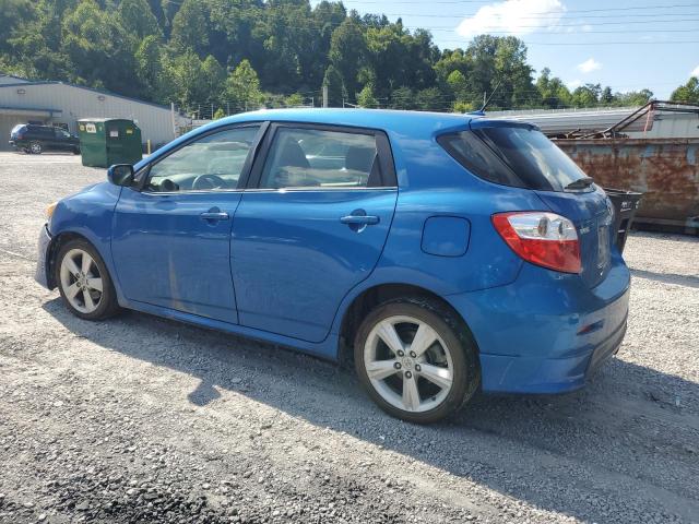 2T1KE40E69C009835 - 2009 TOYOTA COROLLA MA S BLUE photo 2