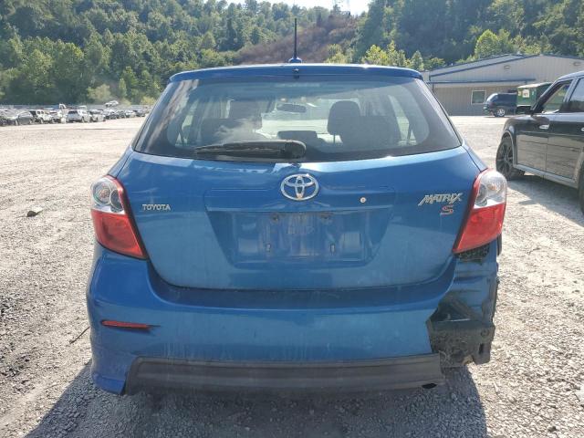 2T1KE40E69C009835 - 2009 TOYOTA COROLLA MA S BLUE photo 6