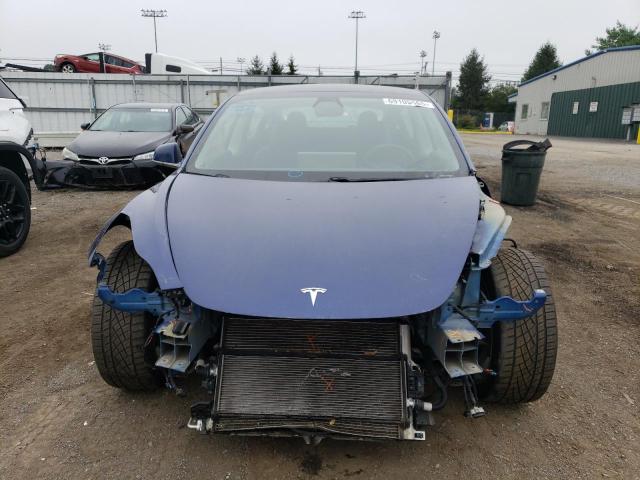5YJ3E1EB2LF712210 - 2020 TESLA MODEL 3 BLUE photo 5
