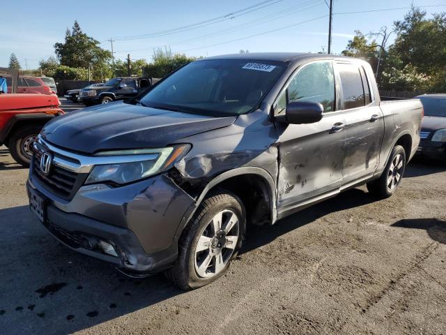 5FPYK3F69JB007582 - 2018 HONDA RIDGELINE RTL GRAY photo 1