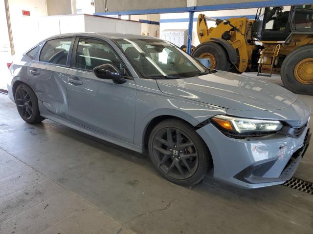 2HGFE2F53NH556804 - 2022 HONDA CIVIC SPORT GRAY photo 4
