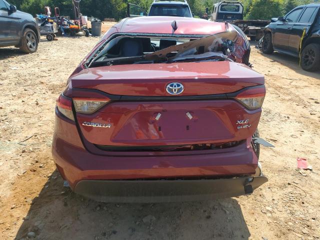 JTDBCMFE6S3093487 - 2025 TOYOTA COROLLA LE 栗色 照片 6