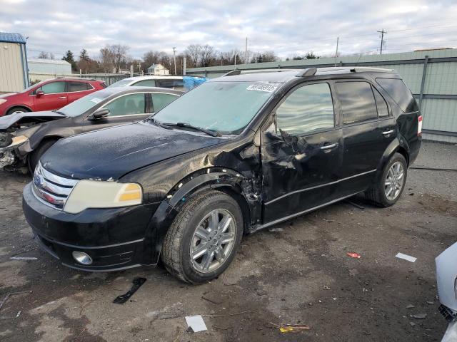 1FMDK03W78GA15394 - 2008 FORD TAURUS X LIMITED BLACK photo 1