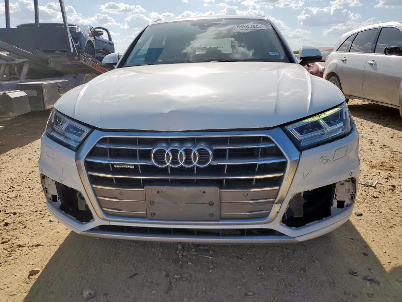 WA1BNAFY3J2048637 - 2018 AUDI Q5 PREMIUM PLUS WHITE photo 5